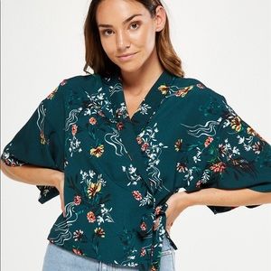 Kenzi Wrap Kimono Top